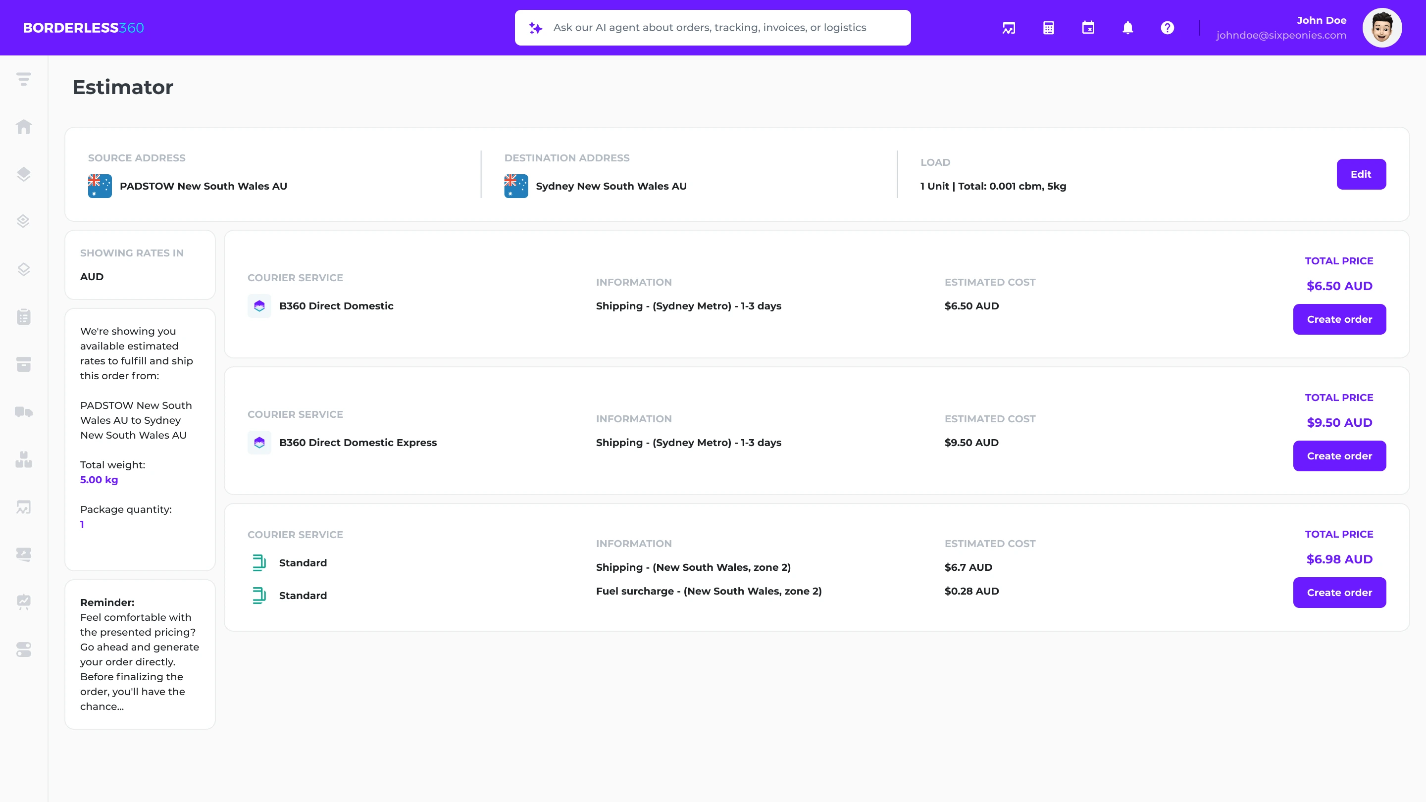 <p>Revolutionize nationwide shipping with our Direct Domestic service</p>