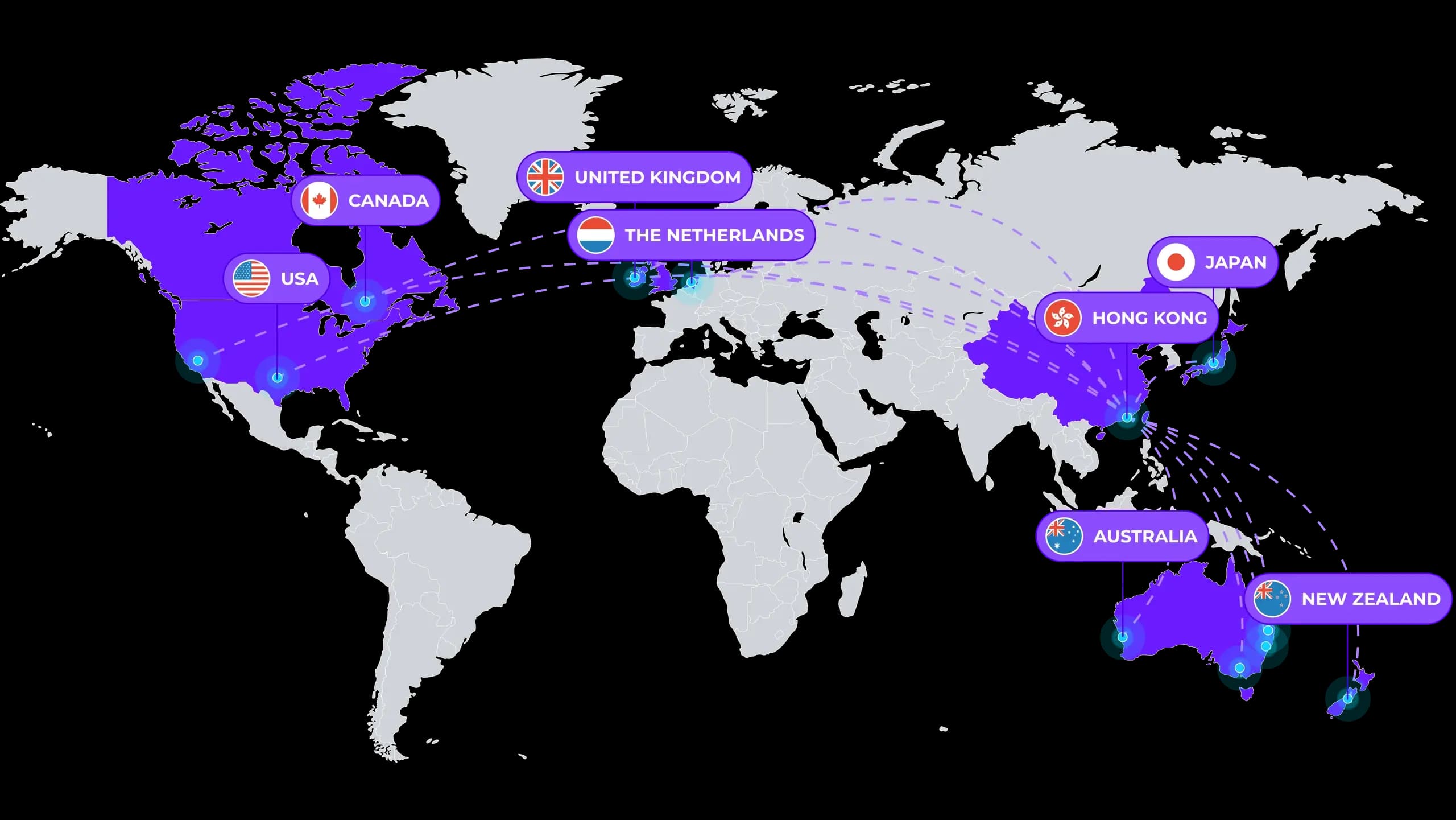 <p>Grow globally across an international delivery trade lane network</p>