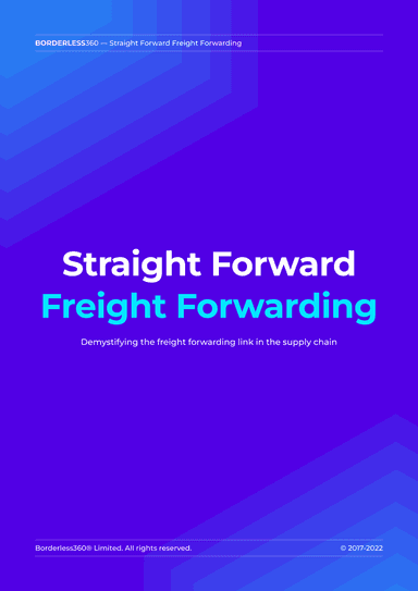 Straight Forward Freight Forwarding